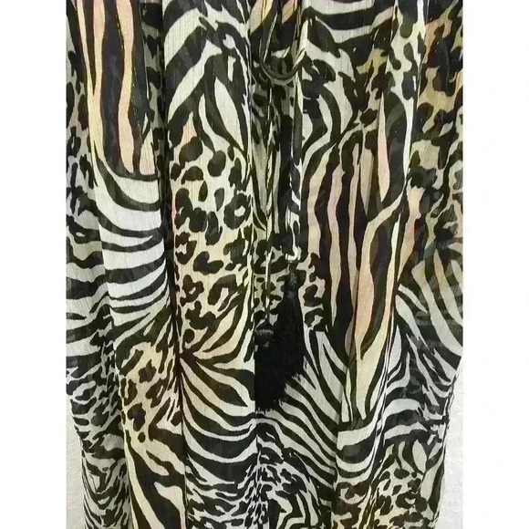 NWT. Express. MAXI DRESS Animal Print. SIZE SMALL - Picture 10 of 13